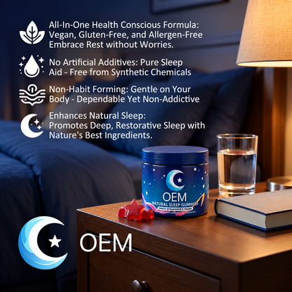 OEM Natural Sleep Gummies